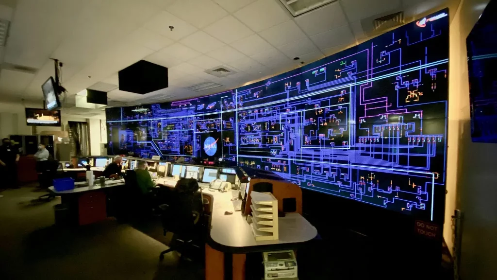 Video wall in the control center
