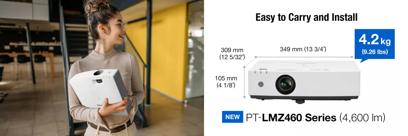 Panasonic Projectors for Projectors for Schools and Offices | LMZ460 Series