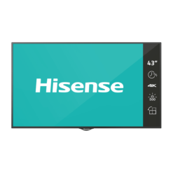 Hisense 43B4E31T | 4K Smart Commercial LCD Display 43" - 18/7 Operation
