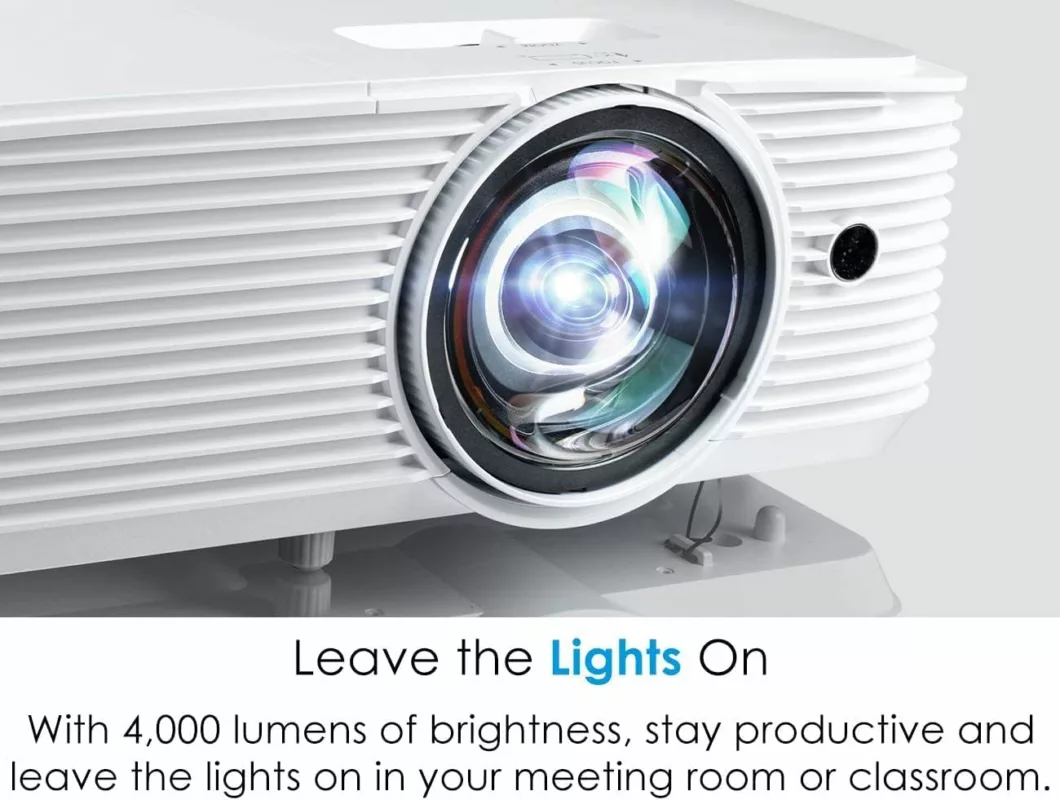 Optoma EH412STx Short Throw 1080p HDR Professional Projector