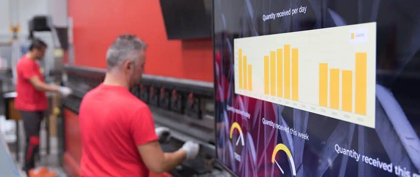 Digital Signage for Manufacturing Communications