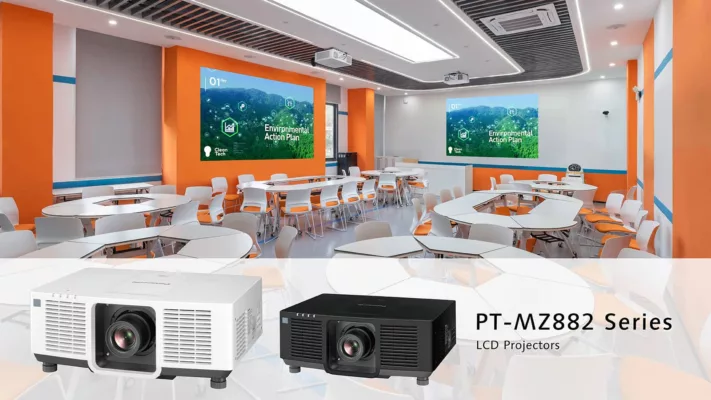 Panasonic Projectors MZ882 series for education and workspaces