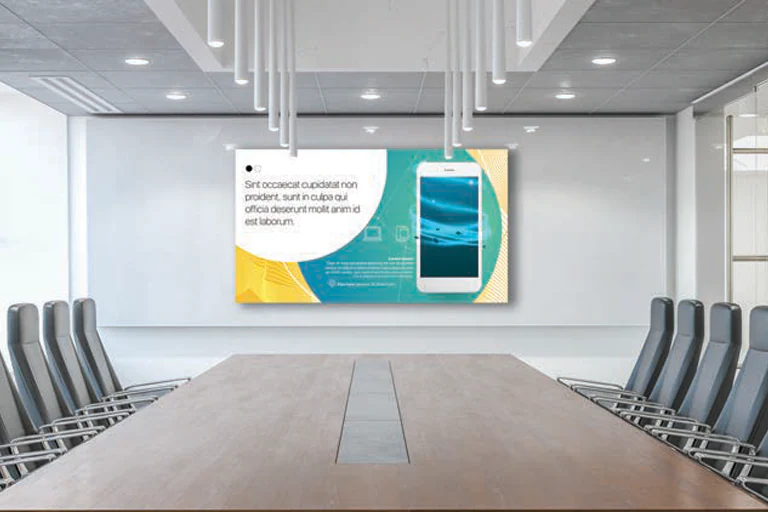 LED screen for meeting room