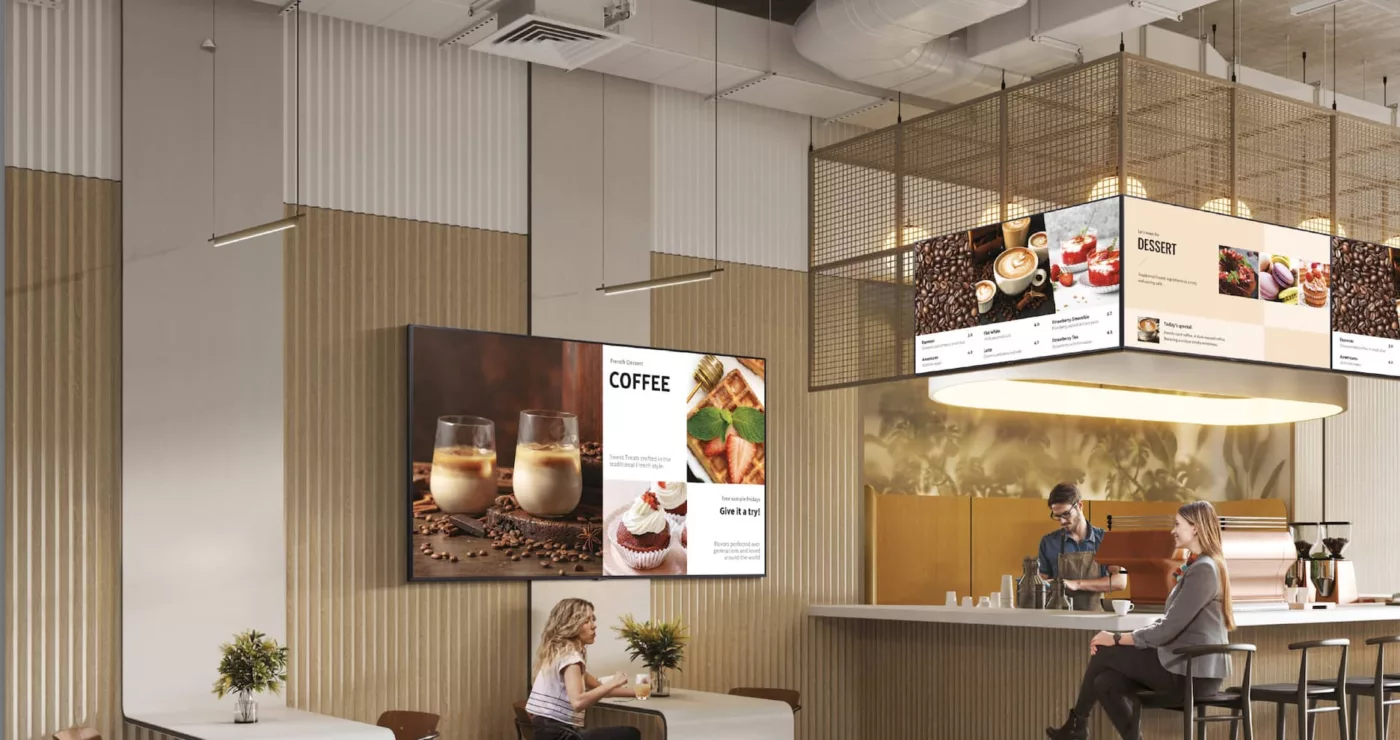 Digital Menu Board for restaurant